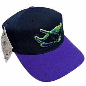 Vintage 1990s Tampa Bay Devil Rays MLB Sports Specialties Wool Snapback NWT’s